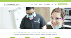 Desktop Screenshot of fernvaledental.com.au